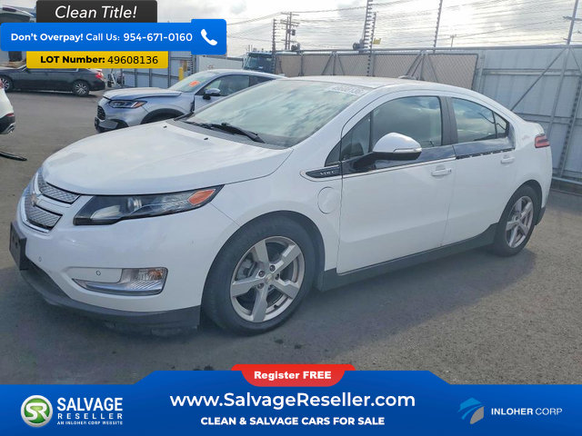 Used 2015 Chevrolet Volt Premium w/ Premium Trim Package FWD image 1