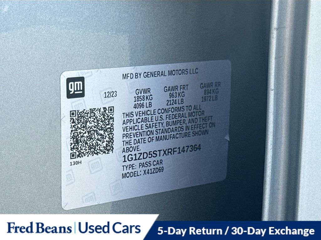 Used 2024 Chevrolet Malibu LT FWD image 36