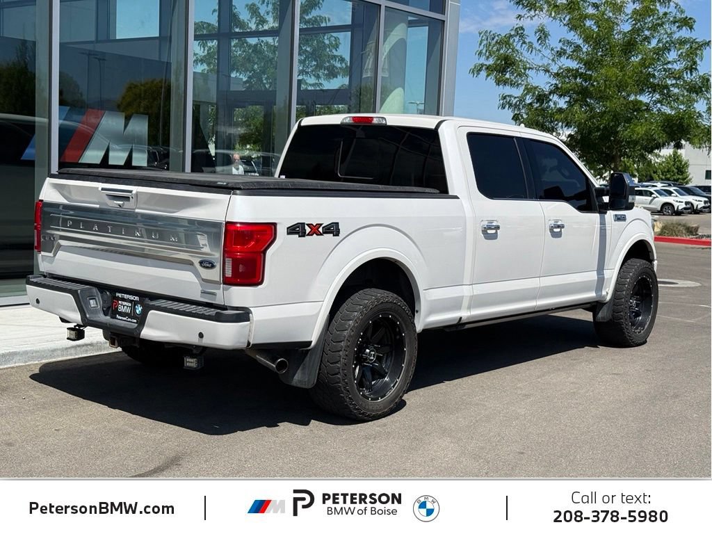 Used 2019 Ford F150 Platinum w/ Technology Package AWD/4WD image 5