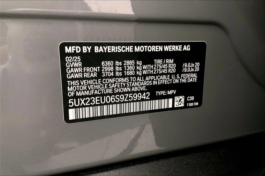 Certified 2025 BMW X5 xDrive40i w/ Parking Assistance Package image 32