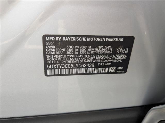Used 2020 BMW X3 sDrive30i w/ Executive Package image 23