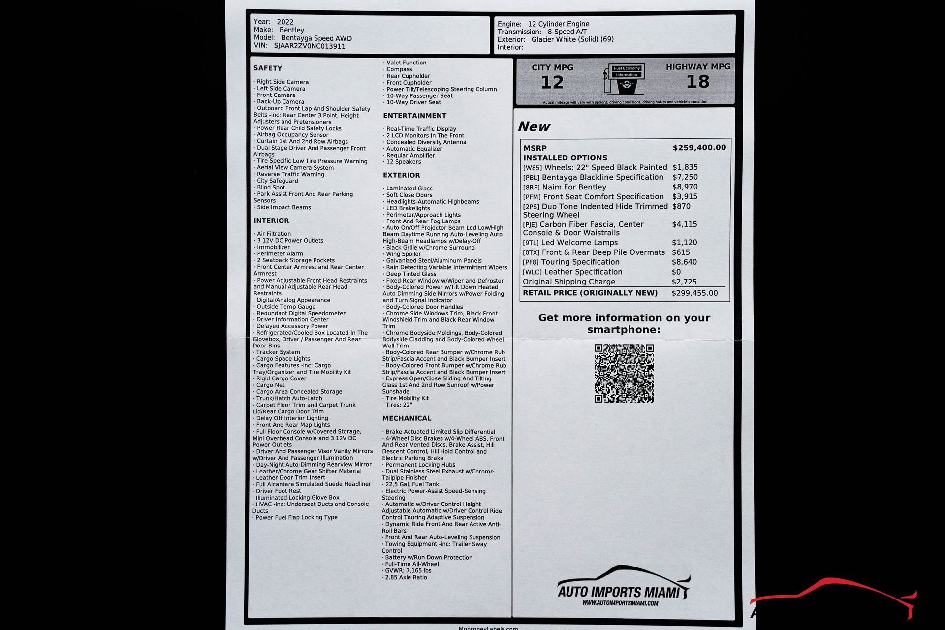 Used 2022 Bentley Bentayga Speed image 98