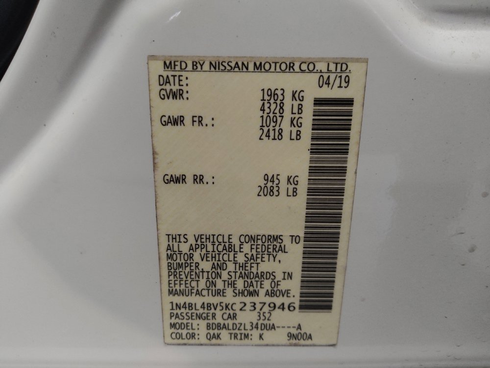 Used 2019 Nissan Altima 2.5 S FWD image 33