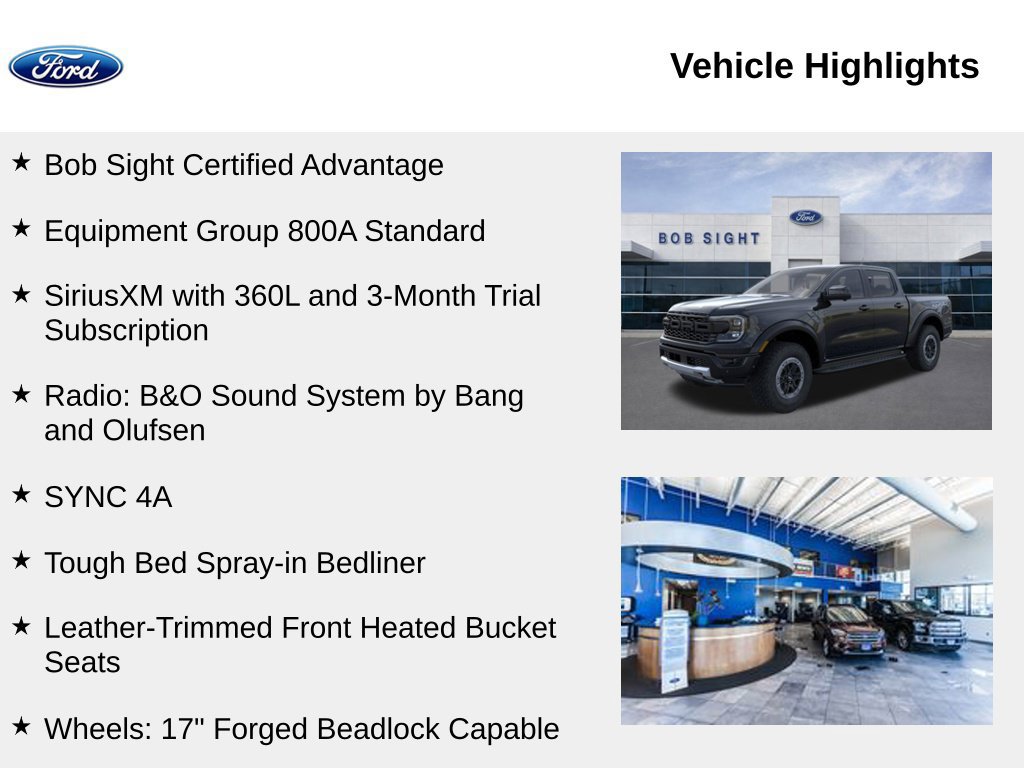 New 2026 Ford Ranger Raptor AWD/4WD image 2