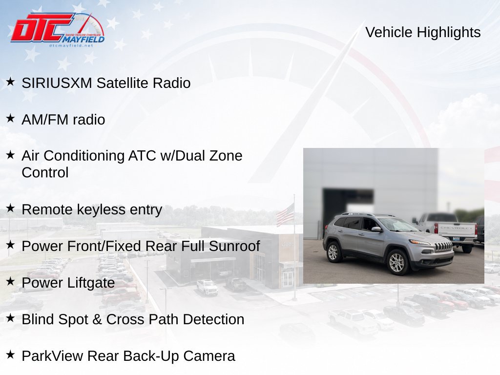 Used 2017 Jeep Cherokee Latitude AWD/4WD image 6