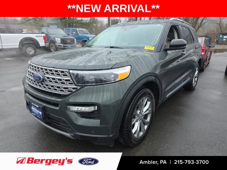 Certified 2023 Ford Explorer Limited w/ Limited Technology Package AWD/4WD image 1