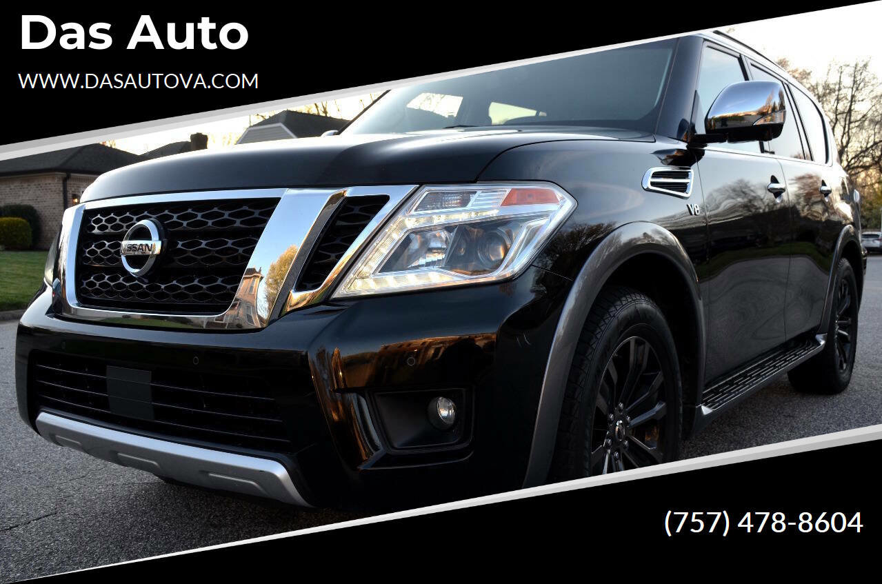 Used 2017 Nissan Armada Platinum w/ Captain Seat Package image 1