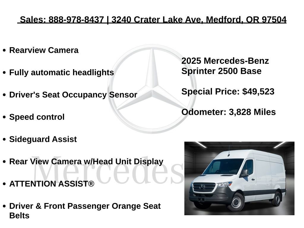 Used 2025 Mercedes-Benz Sprinter 2500 image 15