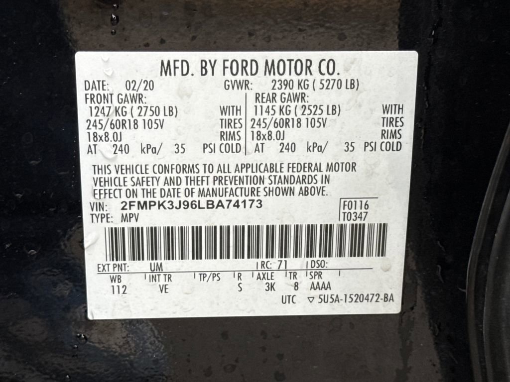 Used 2020 Ford Edge SEL image 30