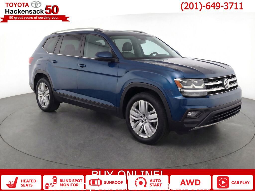 Used 2019 Volkswagen Atlas SE w/ Panoramic Sunroof Package
