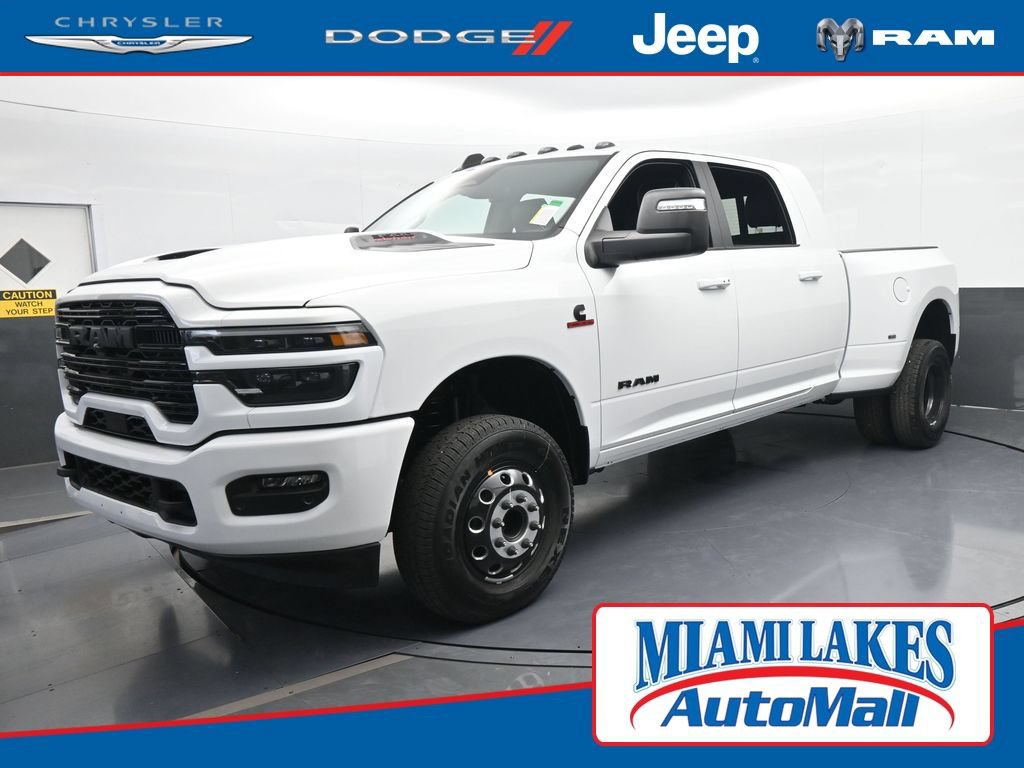 New 2026 RAM 3500 Laramie w/ Night Edition AWD/4WD 360° Tour