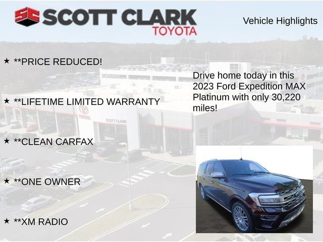 Used 2023 Ford Expedition Max Platinum AWD/4WD image 10