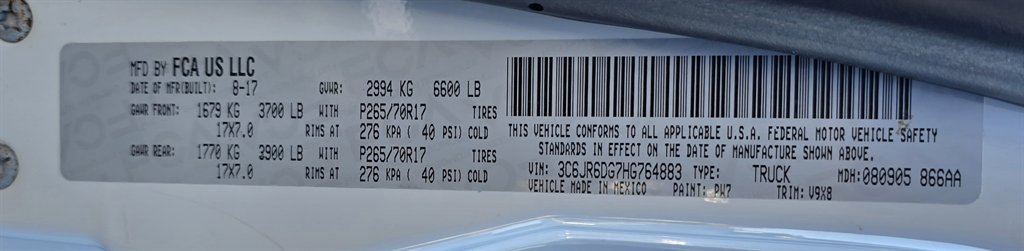 Used 2017 RAM 1500 Tradesman w/ Power & Remote Entry Group image 25