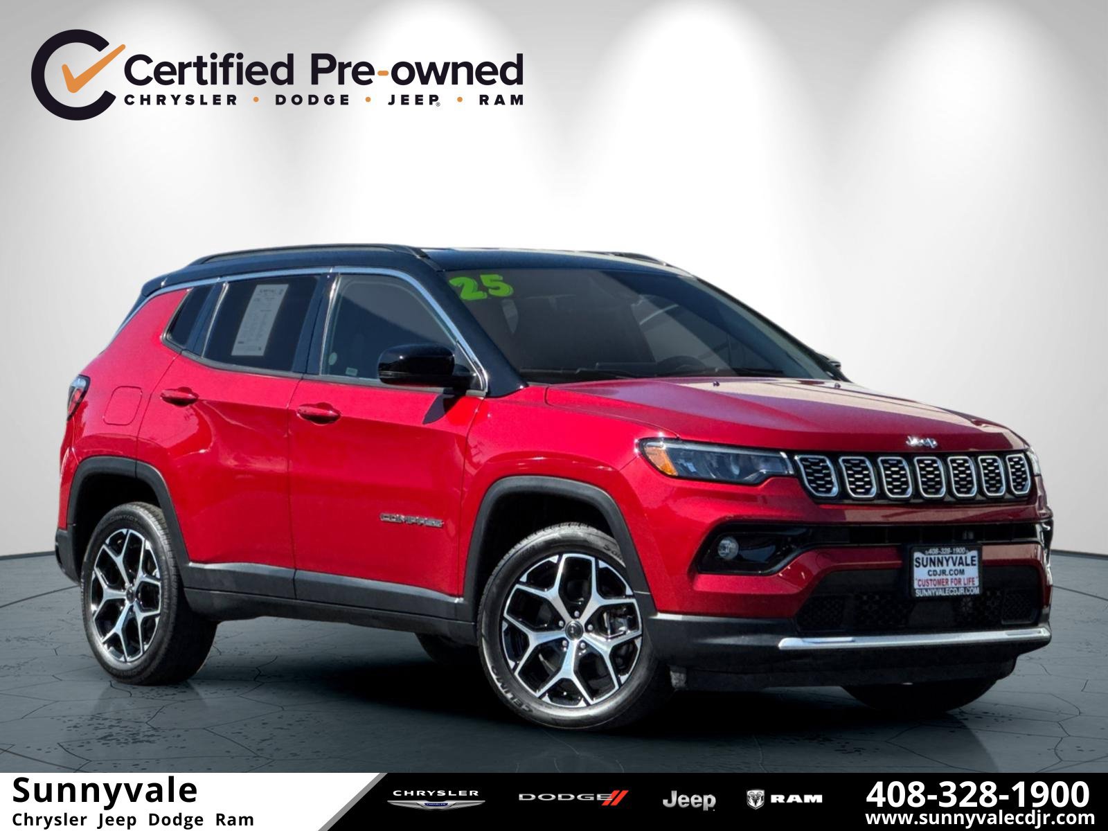 Used 2025 Jeep Compass Limited AWD/4WD image 1