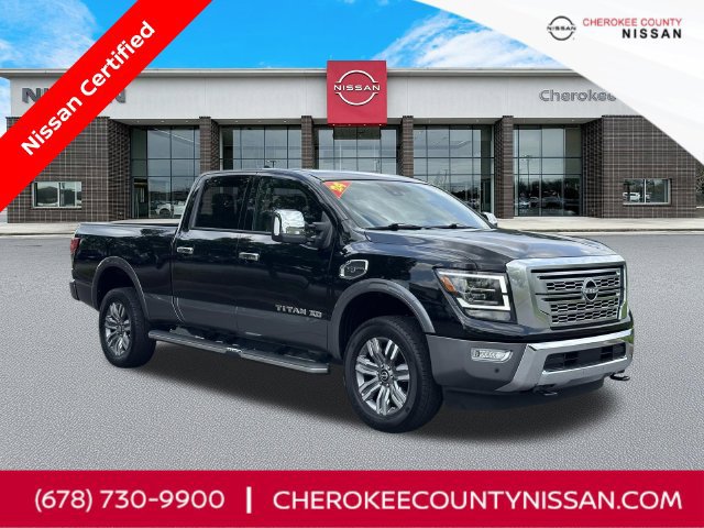 Certified 2024 Nissan Titan Platinum Reserve w/ Moonroof Package
