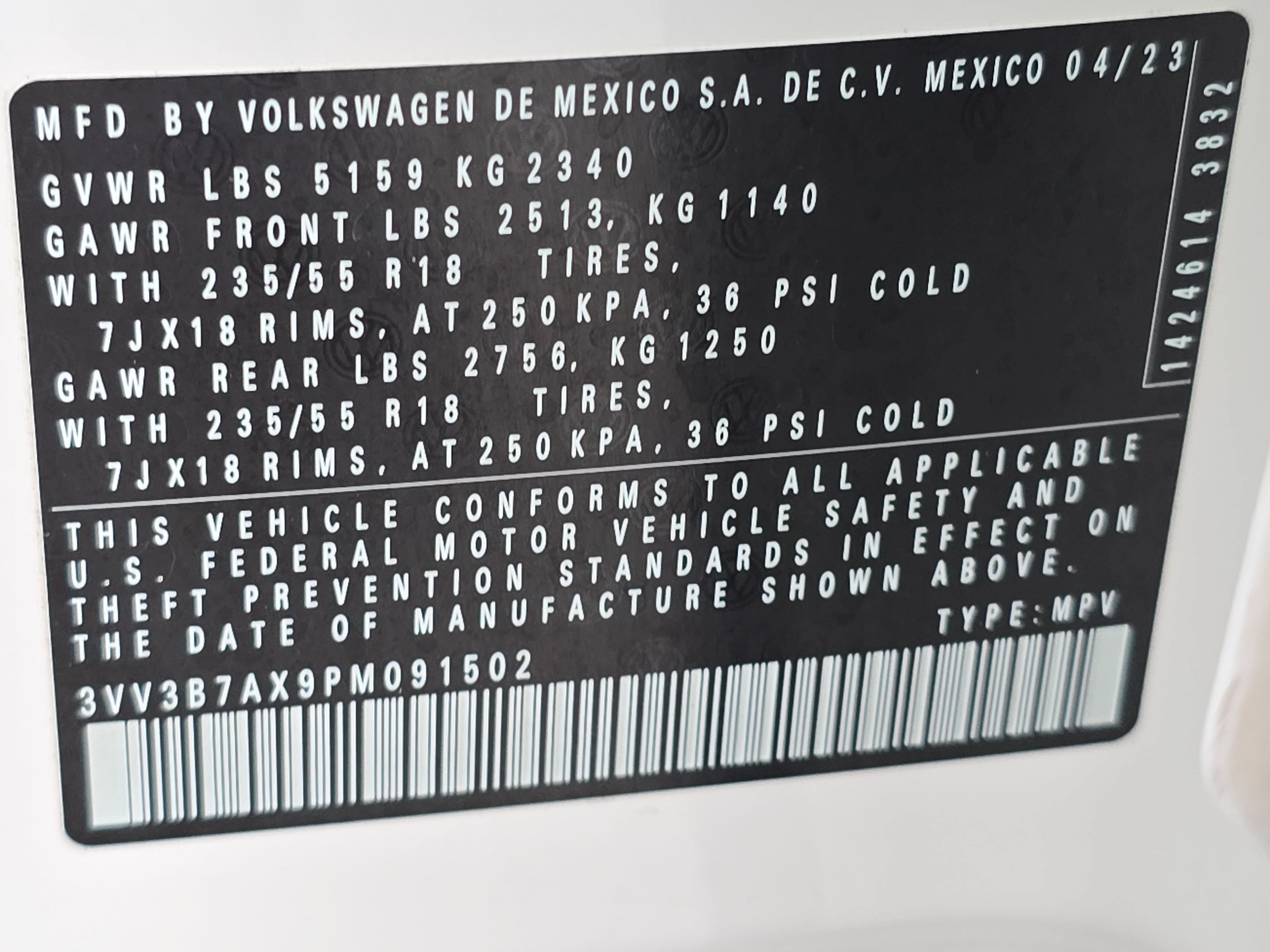 Used 2023 Volkswagen Tiguan SE FWD image 36