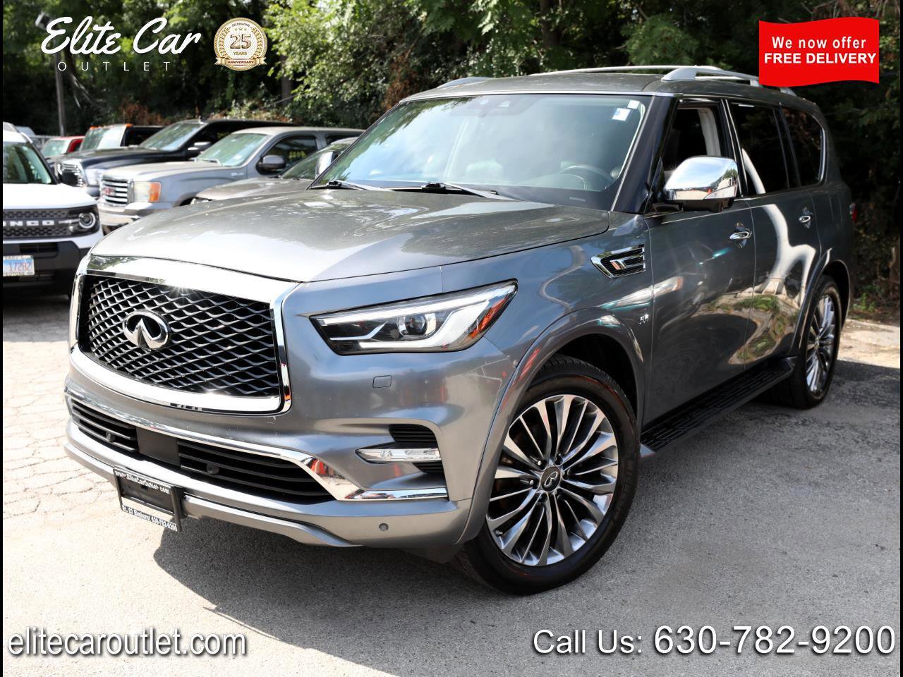 Used 2018 INFINITI QX80 4WD w/ Deluxe Technology Package image 1