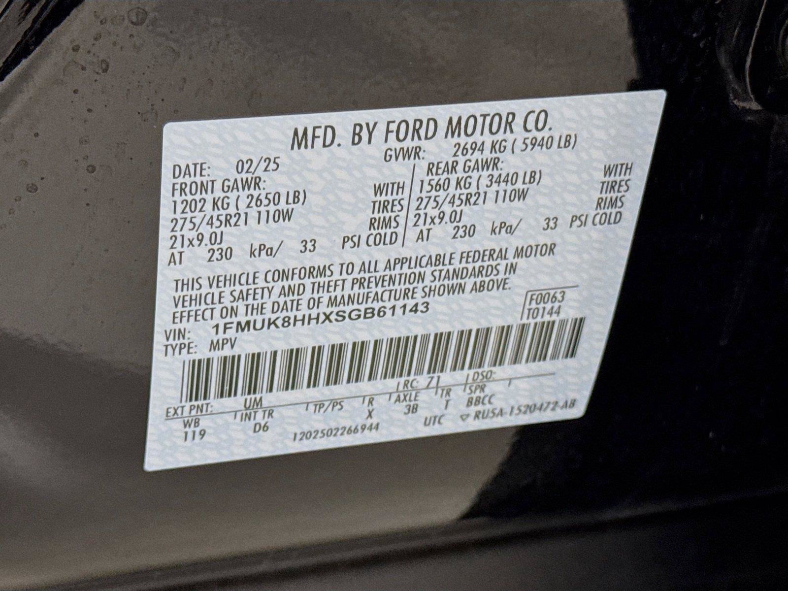 Used 2025 Ford Explorer Platinum AWD/4WD image 33