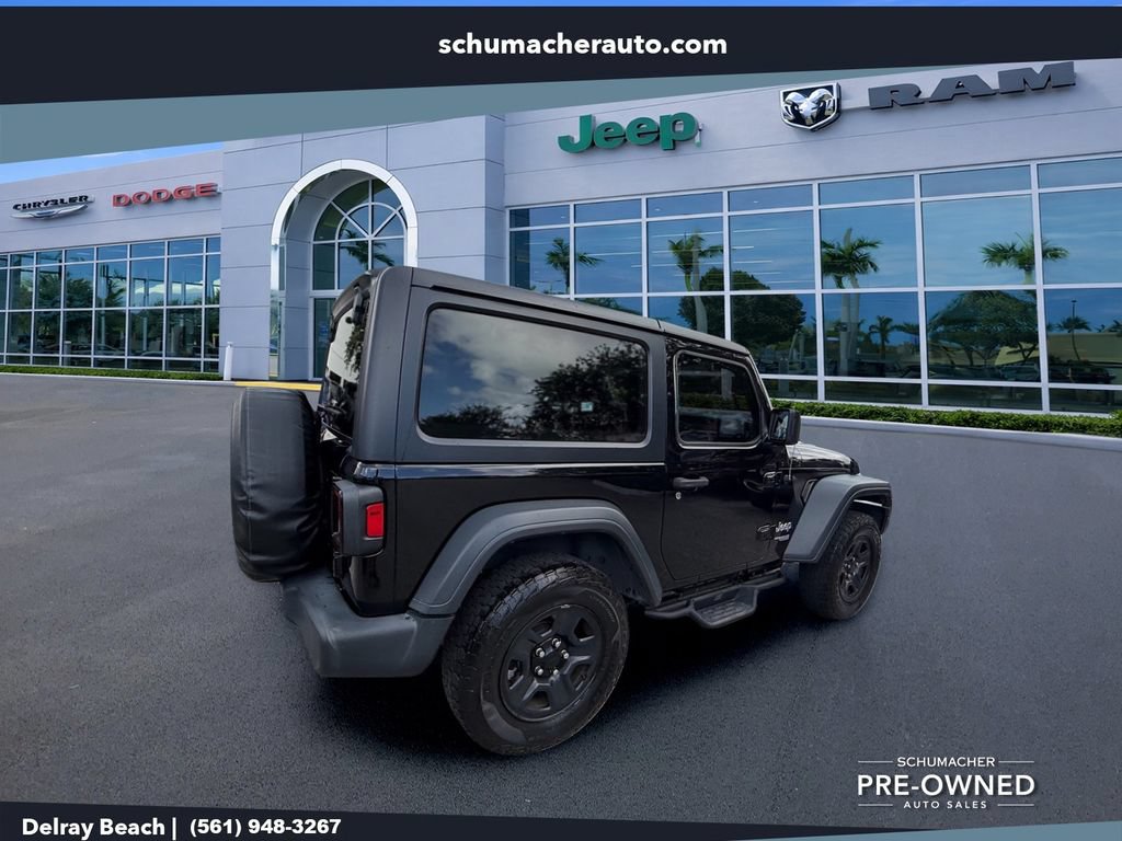 Certified 2020 Jeep Wrangler Sport AWD/4WD image 7