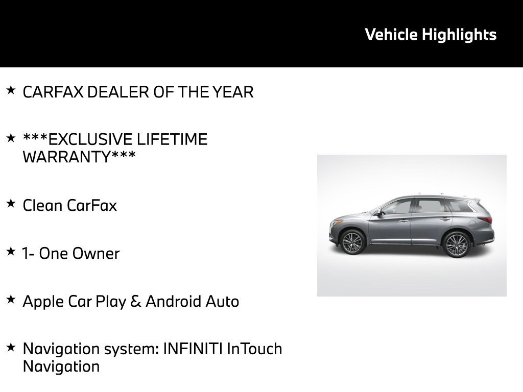 Used 2020 INFINITI QX60 Signature Edition AWD/4WD image 5