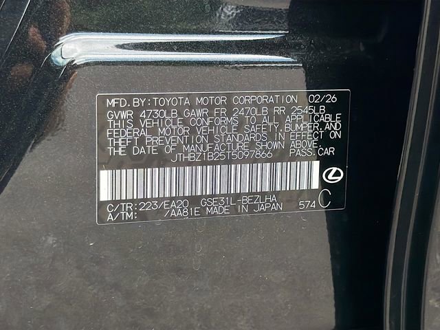 New 2026 Lexus IS 350 F Sport image 41