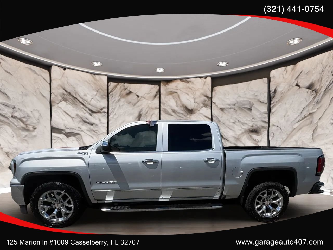 Used 2017 GMC Sierra 1500 SLT w/ SLT Premium Package AWD/4WD image 4