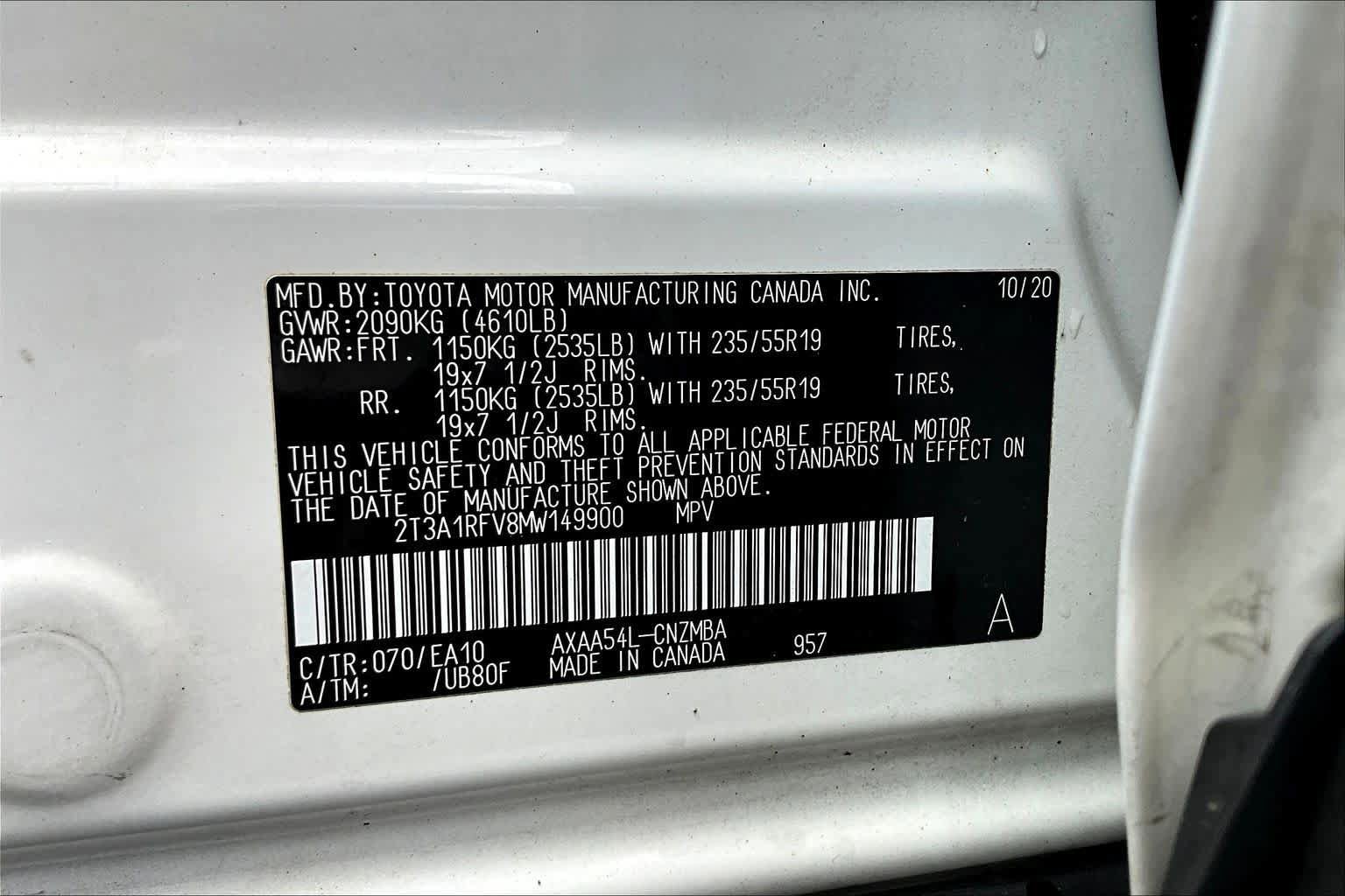 Used 2021 Toyota RAV4 XLE Premium AWD/4WD image 37