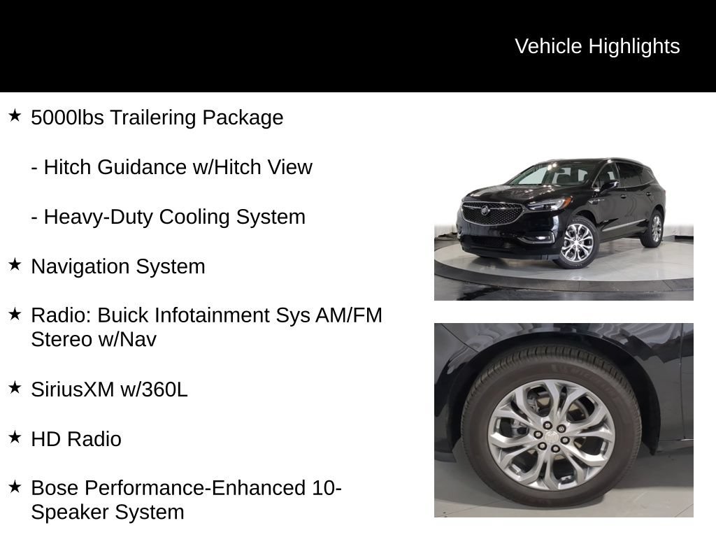 Used 2021 Buick Enclave Avenir w/ Avenir Technology Package AWD/4WD image 32