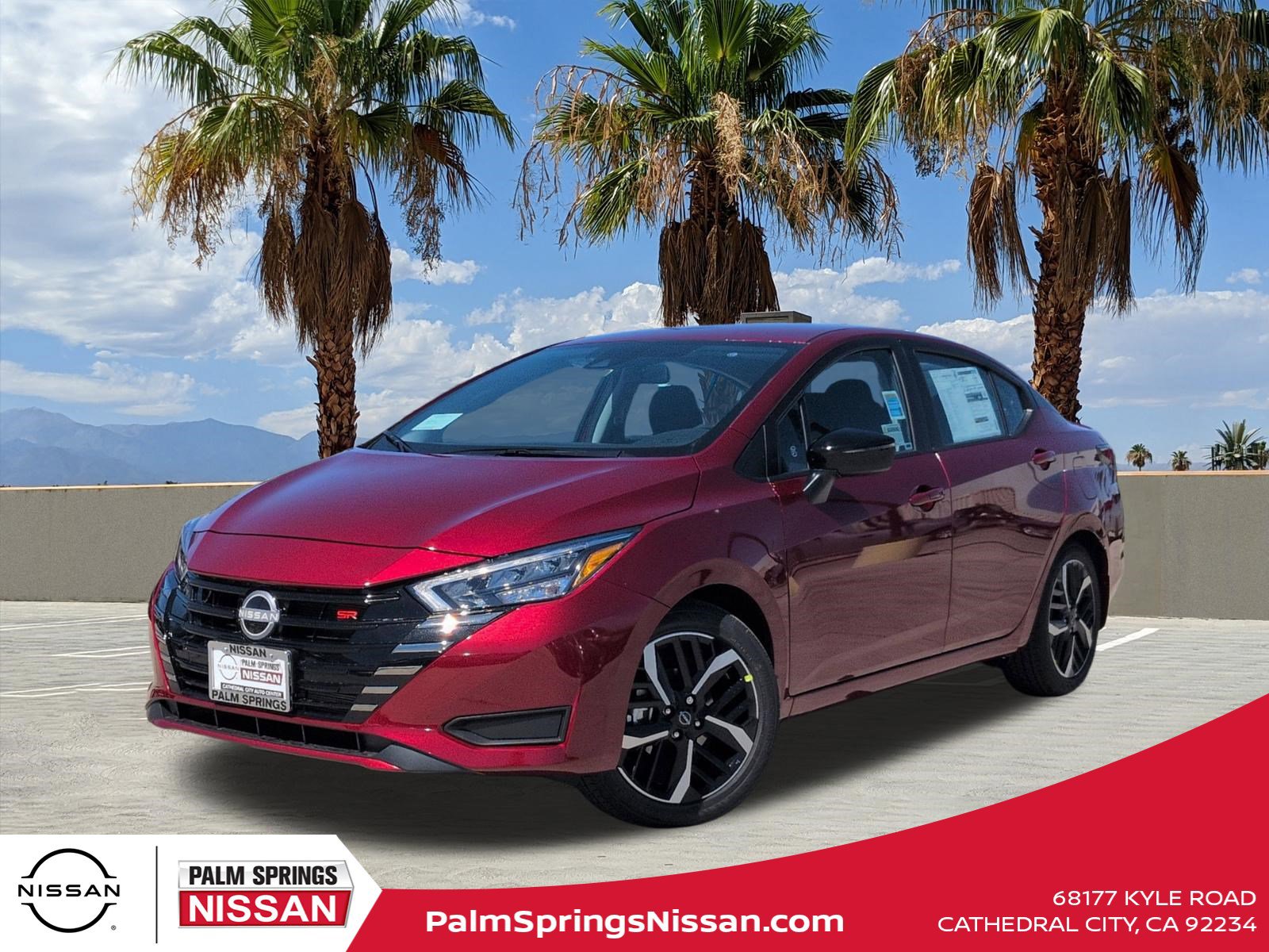 New 2025 Nissan Versa SR w/ Trunk Package image 1