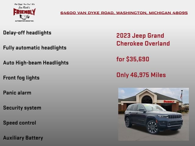 Used 2023 Jeep Grand Cherokee Overland image 30