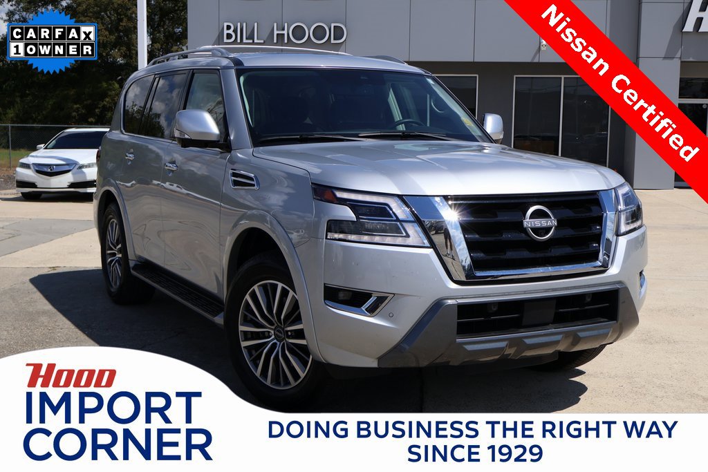 Certified 2024 Nissan Armada SL w/ Captain's Chairs Package