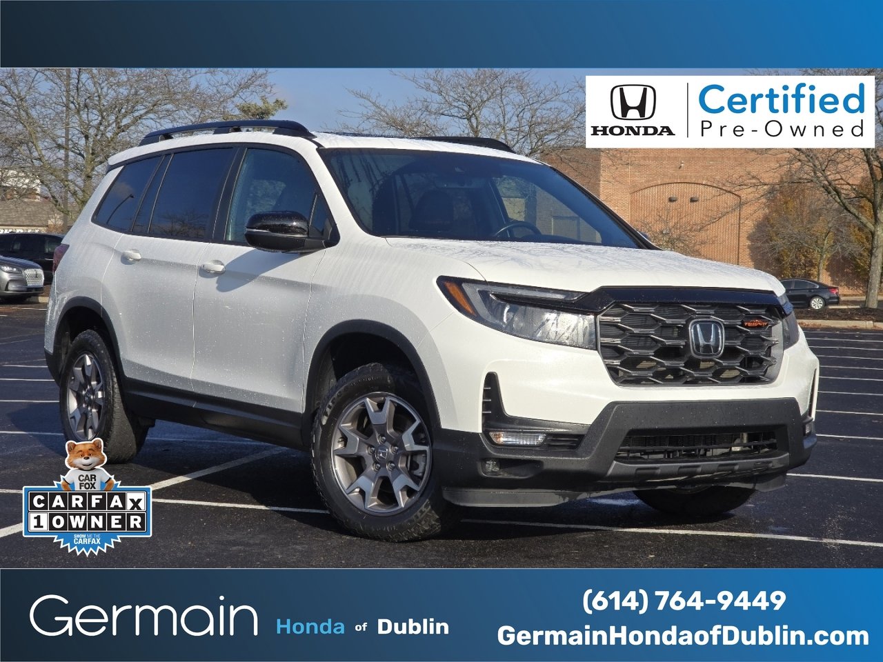 Certified 2022 Honda Passport TrailSport