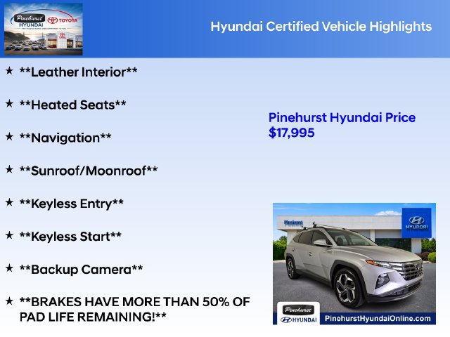 Used 2022 Hyundai Tucson Limited w/ Winter Package FWD image 36