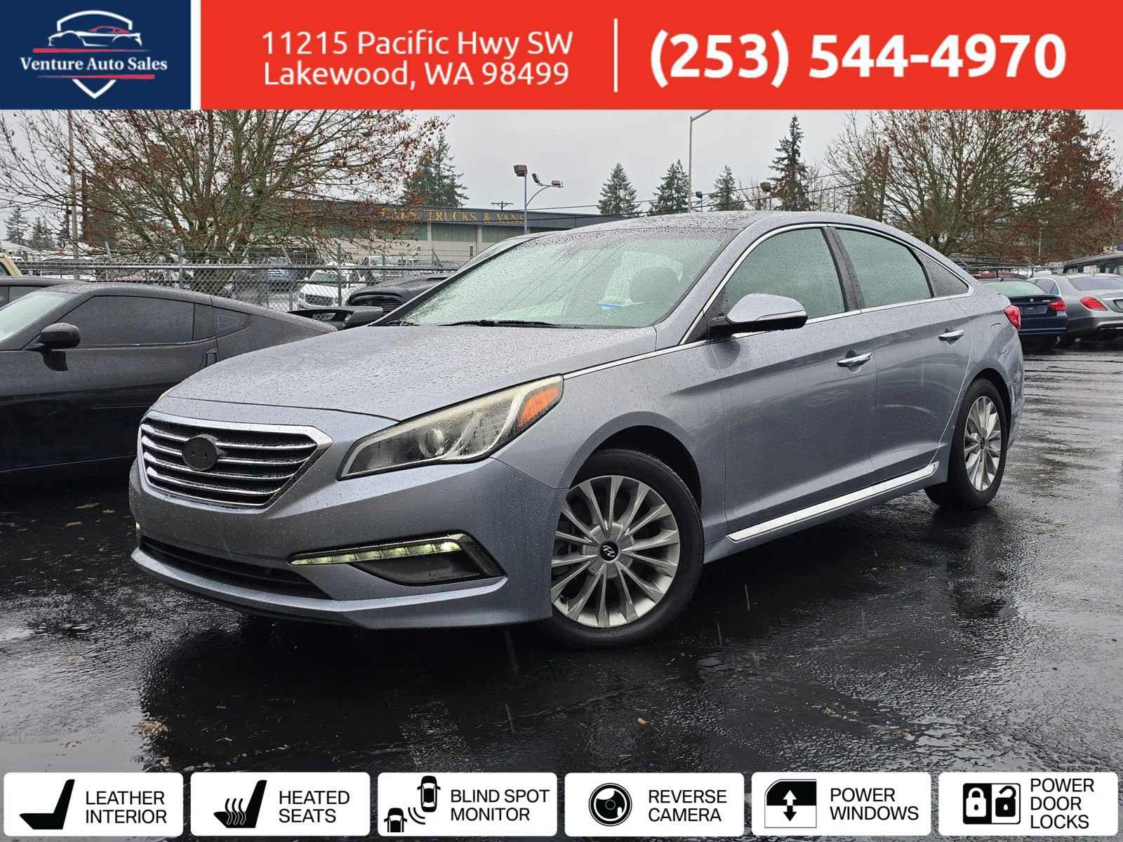 Used 2015 Hyundai Sonata Limited w/ Option Group 06