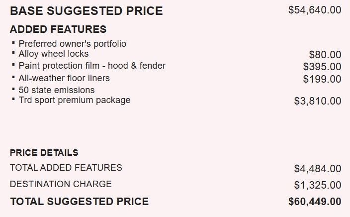 Used 2019 Toyota Sequoia TRD Sport w/ TRD Sport Premium Package AWD/4WD image 17