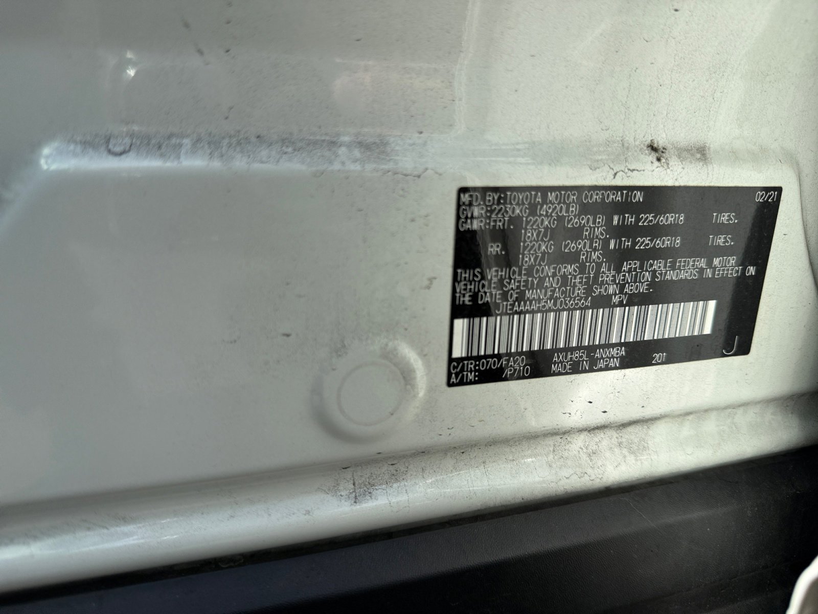 Used 2021 Toyota Venza LE image 25