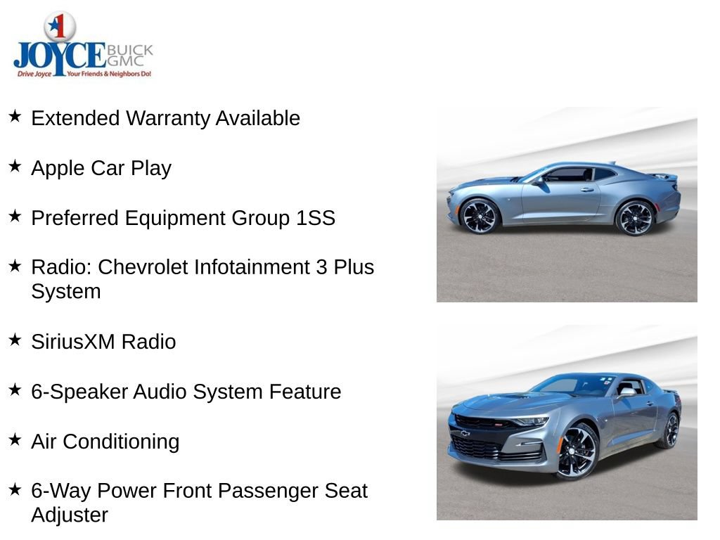Certified 2019 Chevrolet Camaro SS RWD image 9