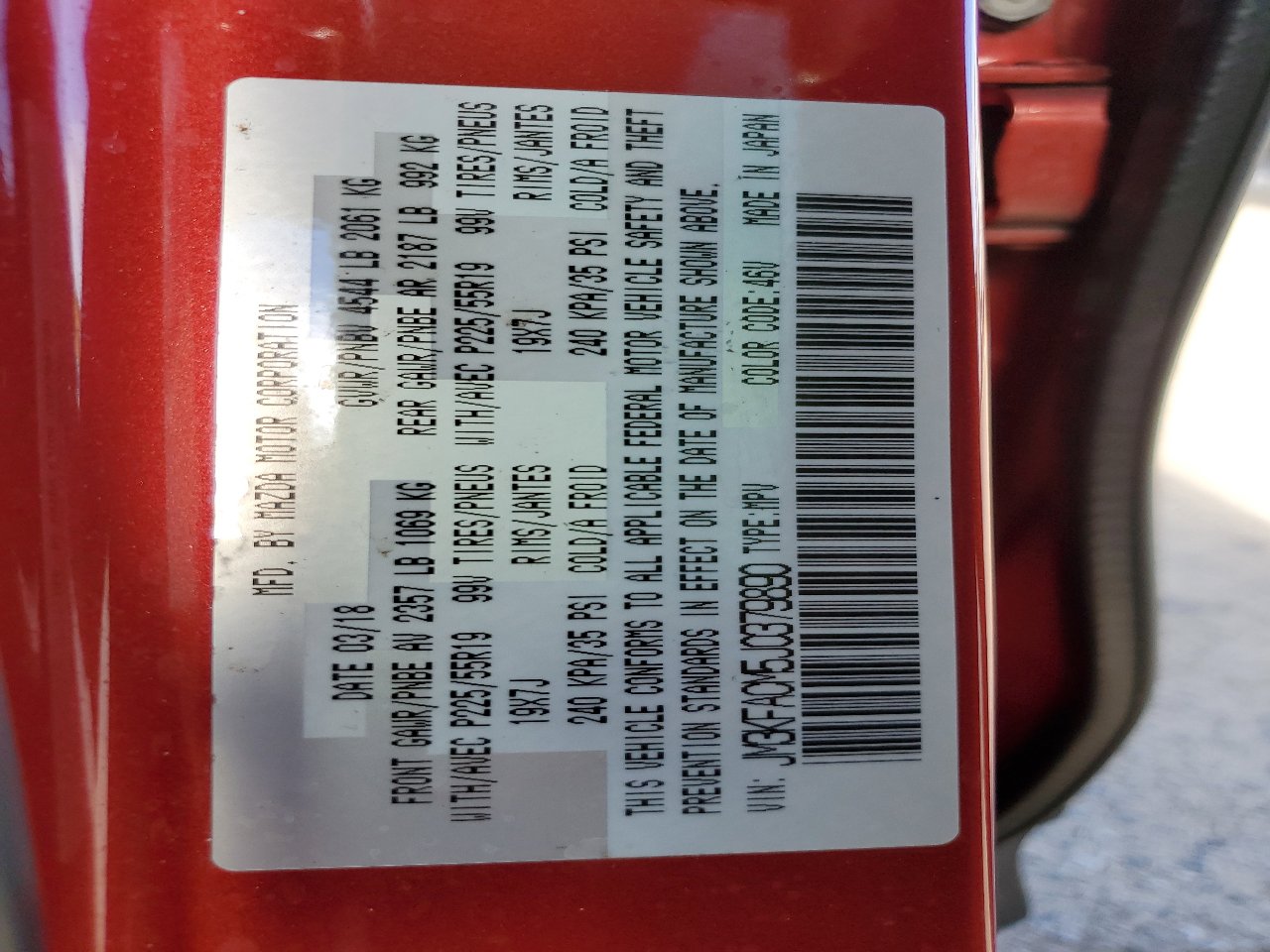 Used 2018 MAZDA CX-5 Touring w/ Preferred Equipment Package image 46