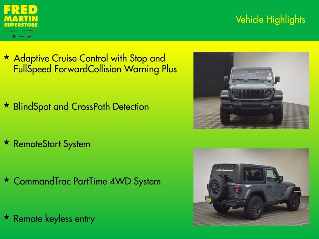 New 2026 Jeep Wrangler Sport AWD/4WD image 21