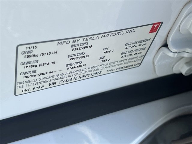 Used 2015 Tesla Model S 85 image 34