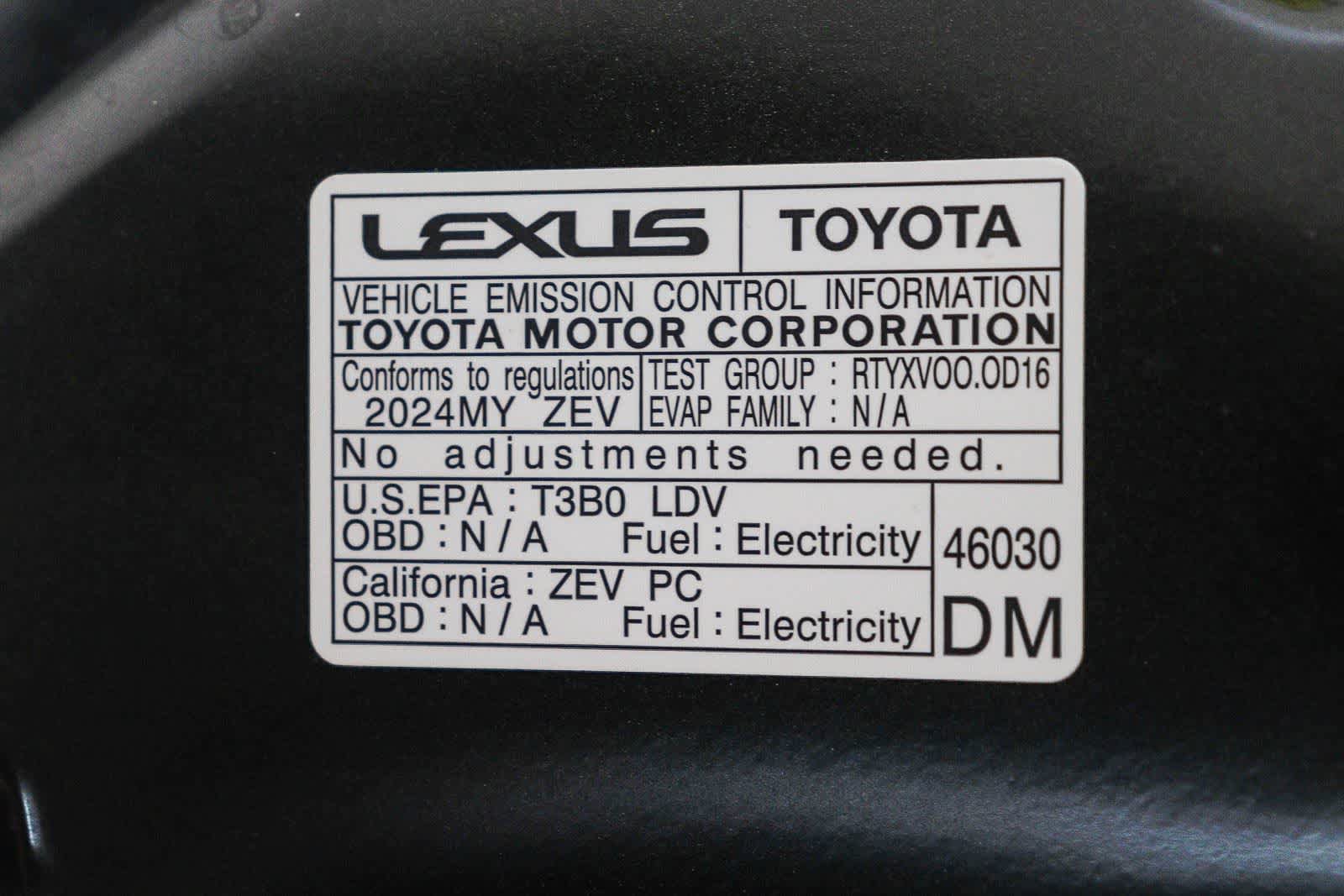 Used 2024 Lexus RZ 300e Premium w/ Accessory Package (Z1) FWD image 54
