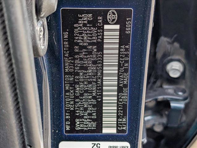 Used 2021 Toyota Camry SE w/ Convenience Package FWD image 23