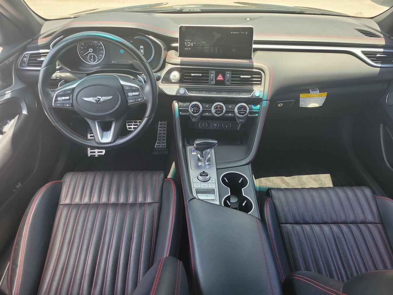 Used 2023 Genesis G70 2.0T w/ Sport Prestige Package RWD image 10
