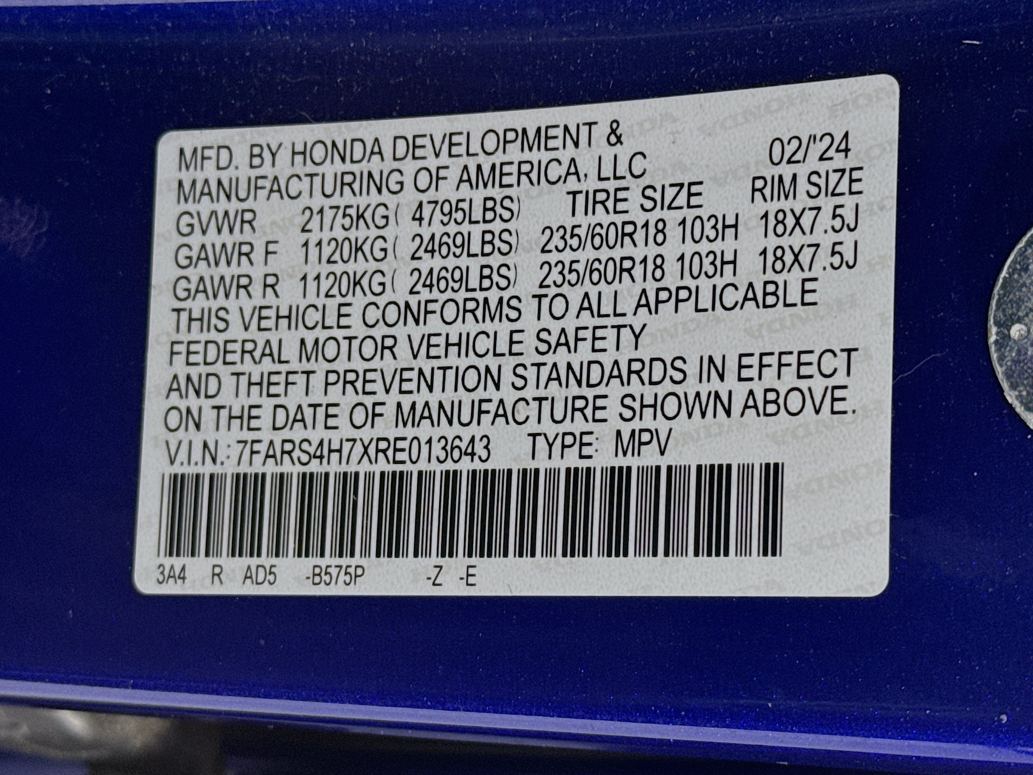 Certified 2024 Honda CR-V EX-L image 31