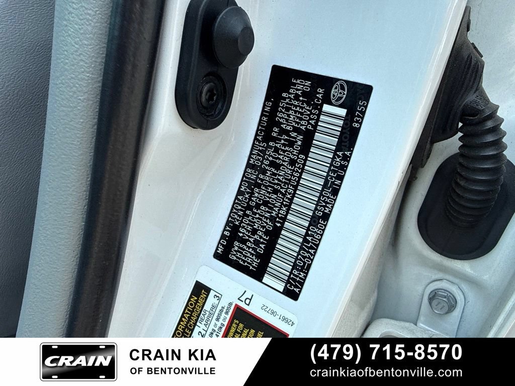 Used 2015 Toyota Camry XLE FWD image 15