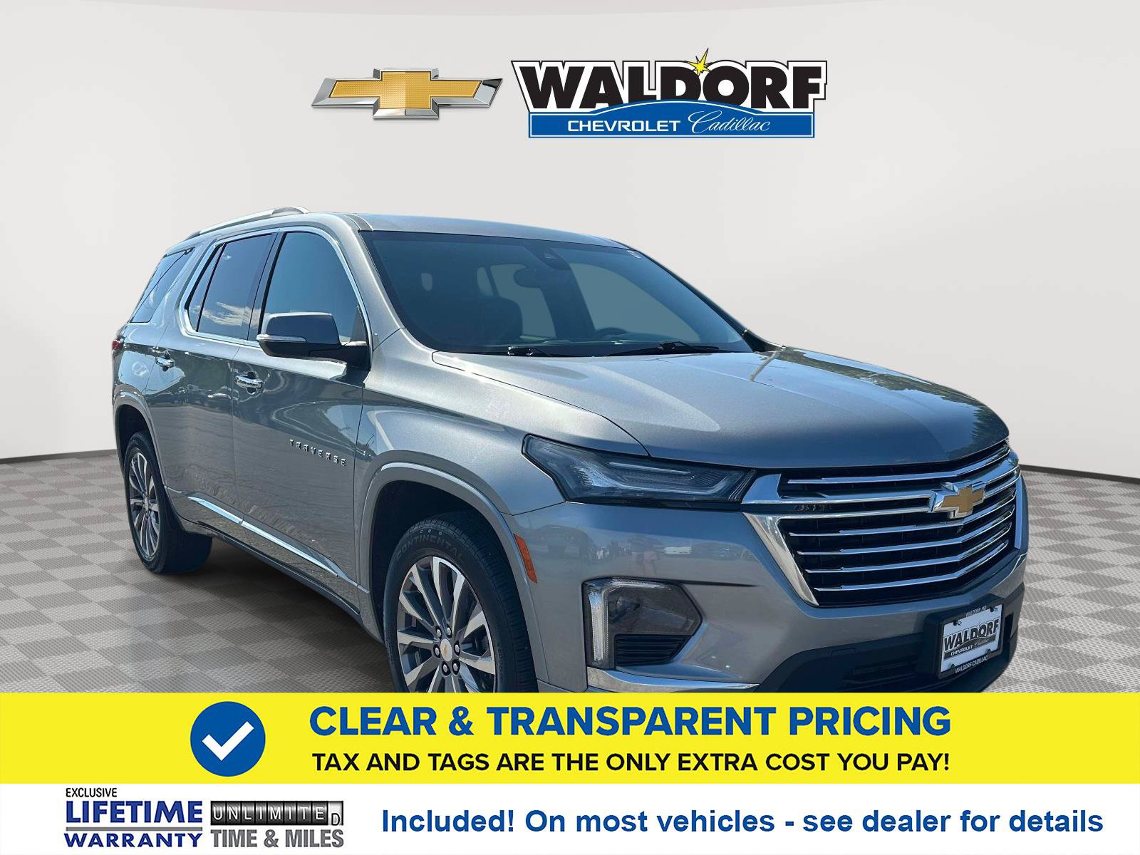 Used 2023 Chevrolet Traverse Premier w/ LPO, Floor Liner Package