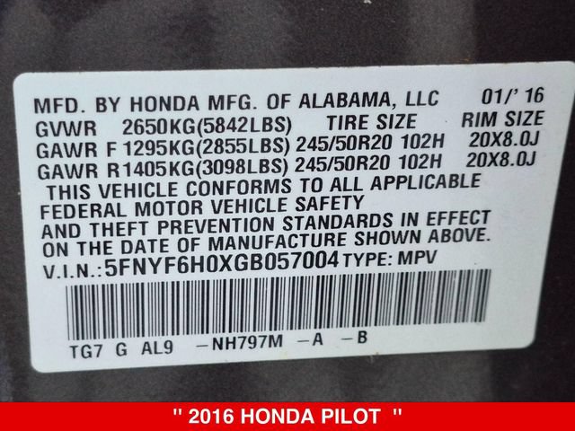 Used 2016 Honda Pilot Elite image 40