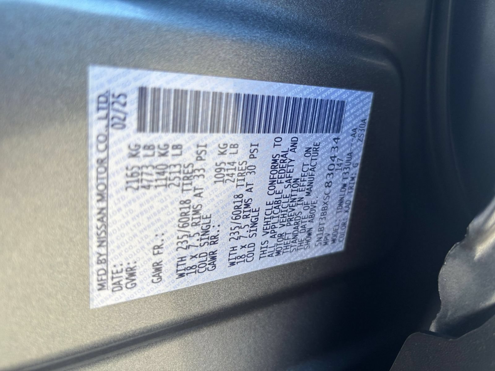 Used 2025 Nissan Rogue SV AWD/4WD image 31
