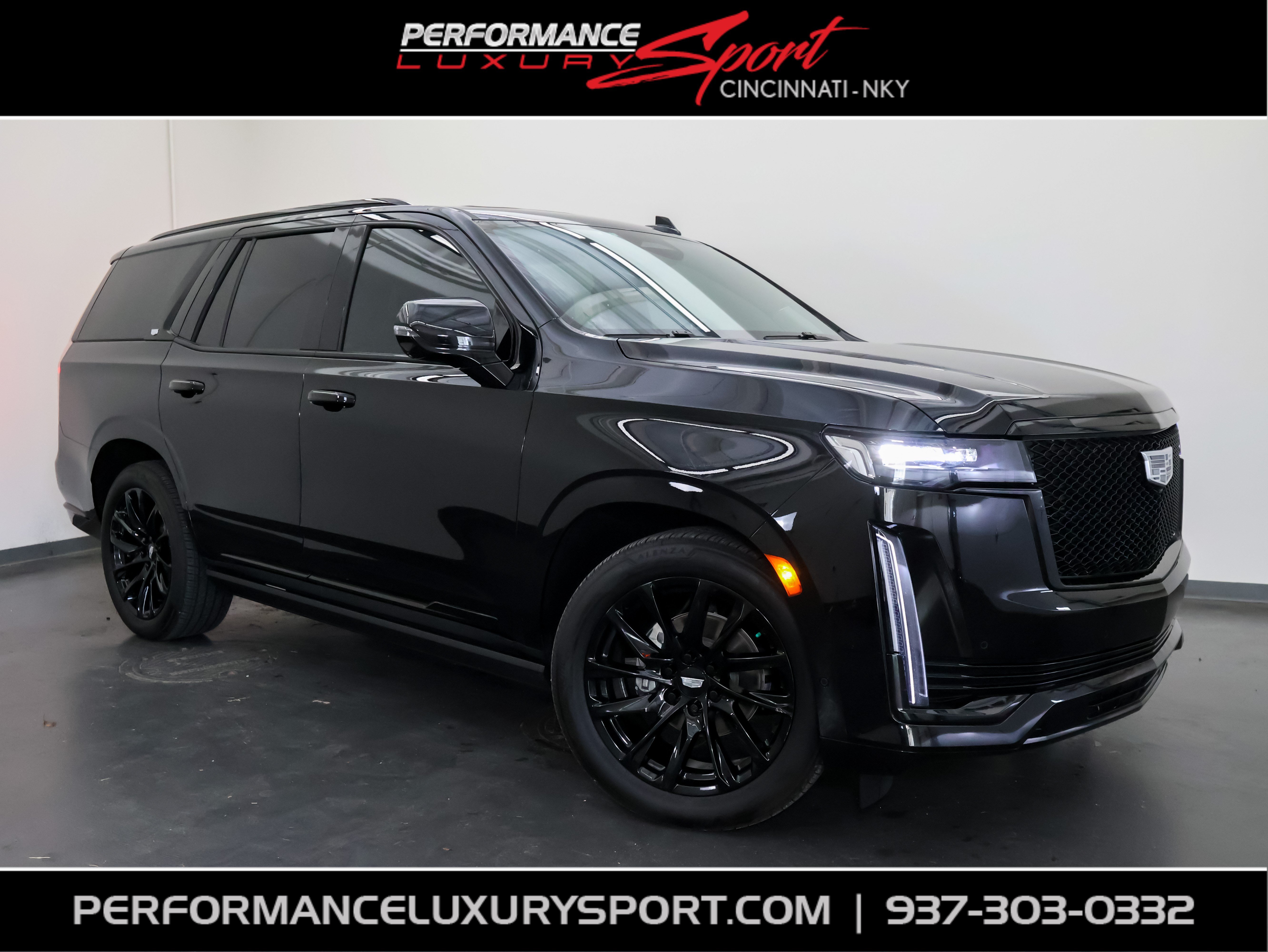 Used 2022 Cadillac Escalade Sport Platinum w/ LPO, ONYX Package AWD/4WD video 1