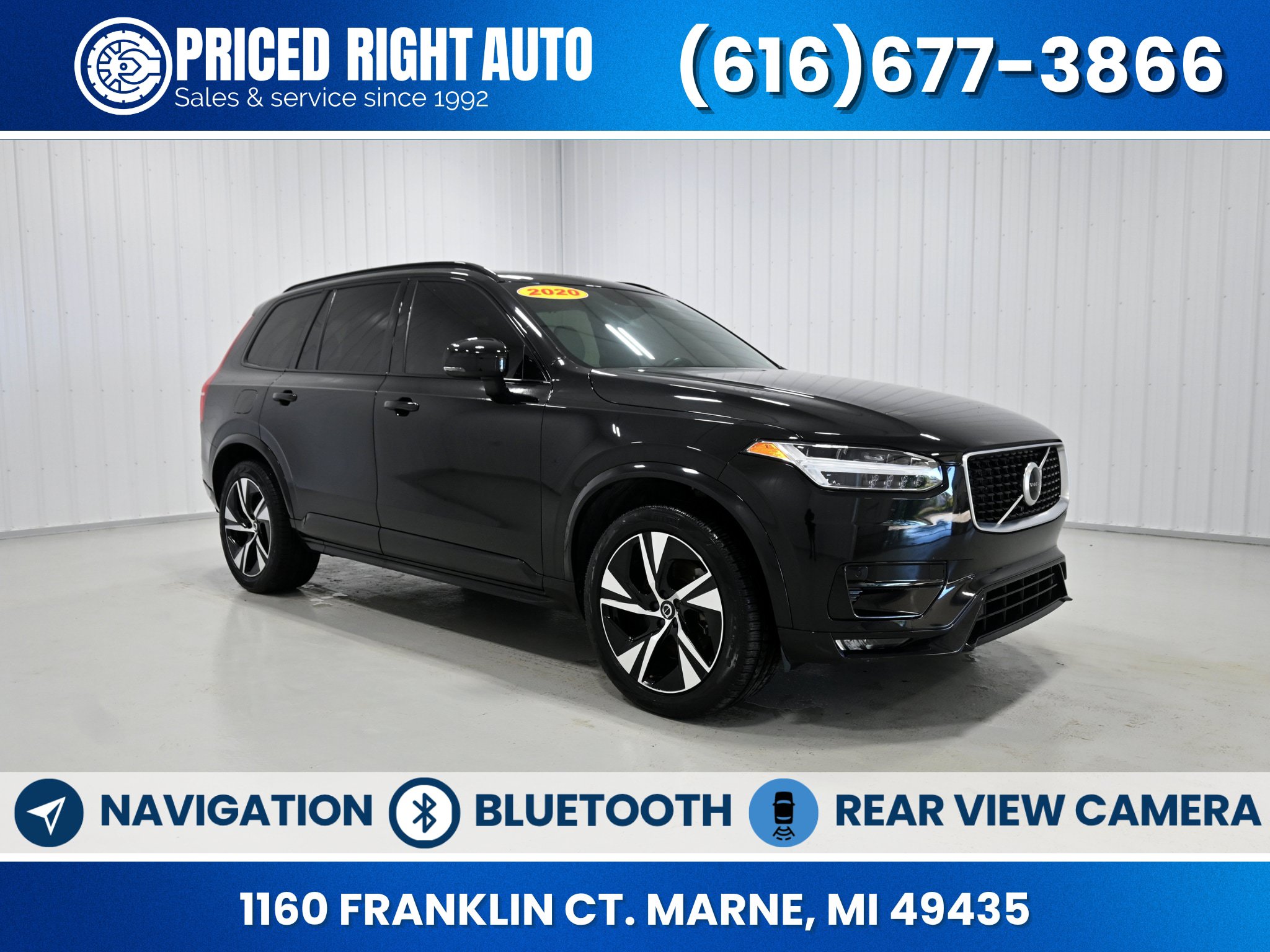 Used 2020 Volvo XC90 T6 R-Design w/ Protection Package Premier AWD/4WD image 1